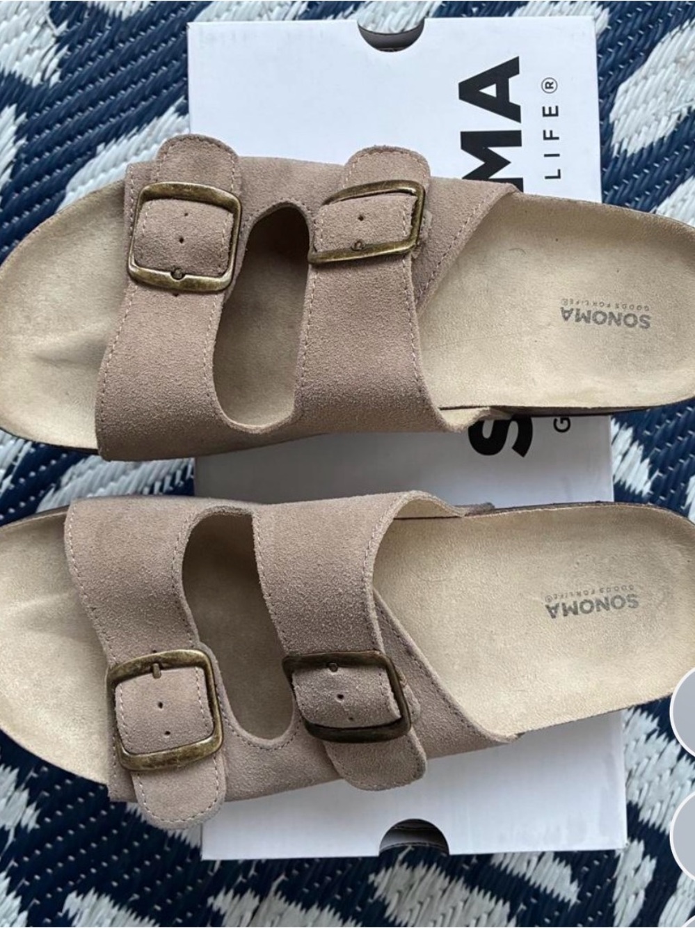 Sonoma™ Good’s For Life Artwork Women’s sandals in Taupe